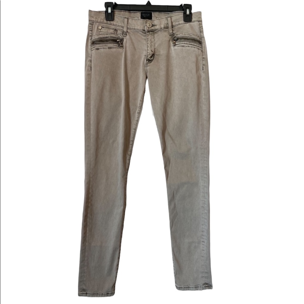 Hudson Chimera Super Skinny Gray Jeans
